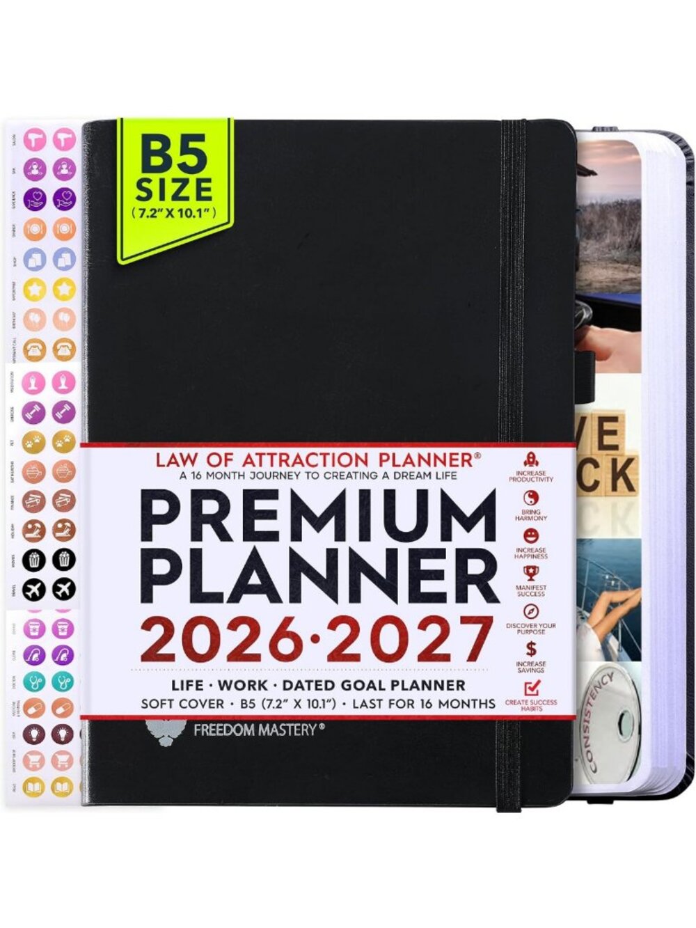2026-2027 Weekly & Monthly Planner, 16-Month Daily Organizer with Time Slots